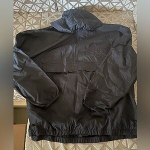 GAP Black Lightweight Nylon Packable Anorak L/XL
